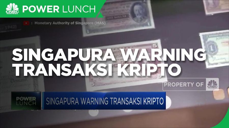 Singapura Warning Transaksi Kripto