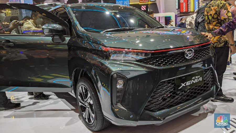 All New Xenia di acara GIIAS 2021. (CNBC Indonesia/Emir Yanwardhana)