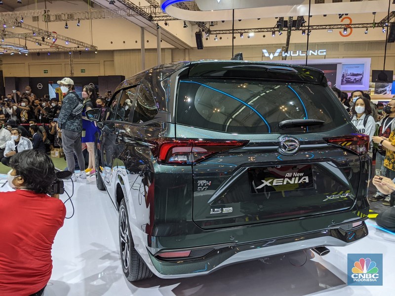 Toyota Veloz di IIMS 2022 Toyota Veloz di IIMS 2022 (CNBC Indonesia/ Tri Susilo)
