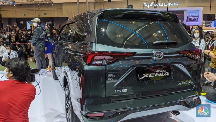 All New Xenia di acara GIIAS 2021. (CNBC Indonesia/Emir Yanwardhana) All New Xenia di acara GIIAS 2021. (CNBC Indonesia/Emir Yanwardhana)