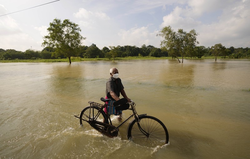 Banjir di Sri Lanka. (REUTERS/INDUNIL USGODA ARACHCHI)
