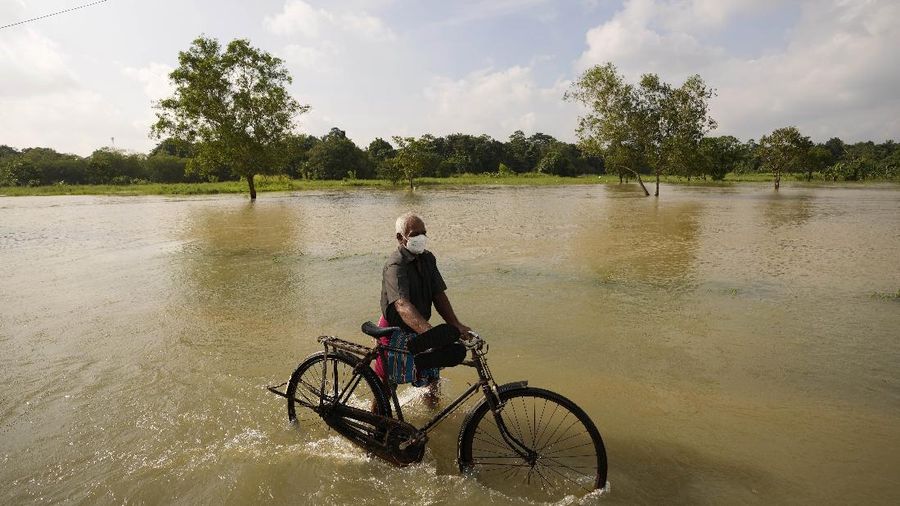 Banjir di Sri Lanka. (REUTERS/INDUNIL USGODA ARACHCHI)