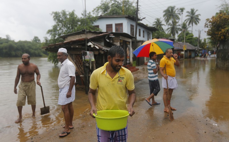 Banjir di Sri Lanka. (REUTERS/INDUNIL USGODA ARACHCHI)