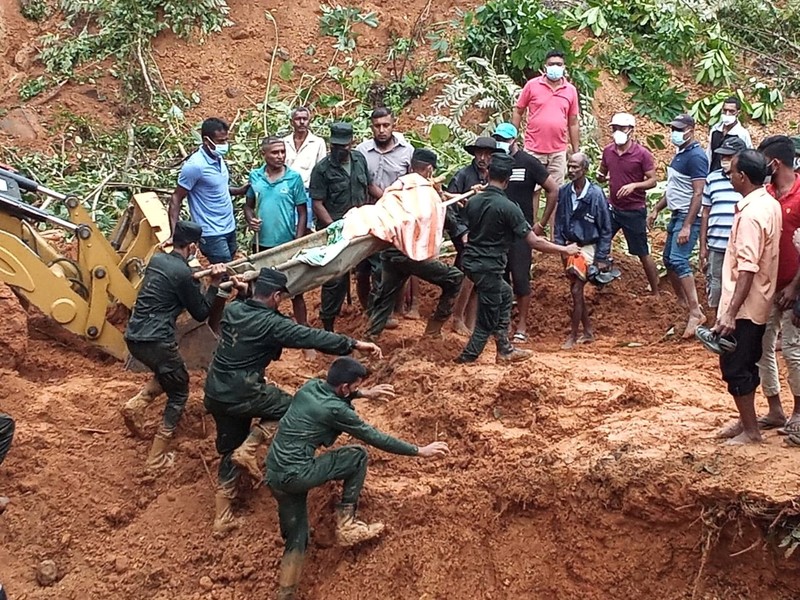 Banjir di Sri Lanka. (REUTERS/INDUNIL USGODA ARACHCHI)