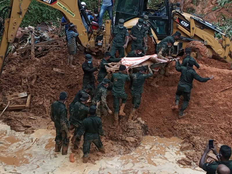 Banjir di Sri Lanka. (REUTERS/INDUNIL USGODA ARACHCHI)