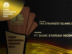 Bank Syariah Indonesia Raih 'The Strongest Islamic Bank 2021'