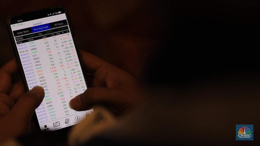 Ilustrasi IHSG (CNBC Indonesia/Muhammad Sabki)