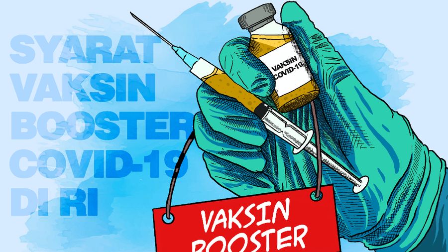 Infografis/Ini Syarat Vaksin Booster Covid-19 di RI/Aristya Rahadian