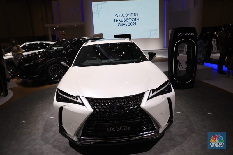 Lexus LF-30 Electrified di pamerkan di booth GIIAS 2021, Tangerang, Banten, Kamis, (11/11/2021). (CNBC Indonesia/Muhammad Sabki)