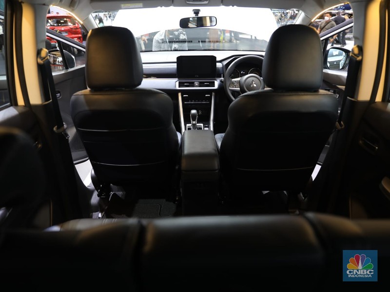 New Xpander di acara GIIAS 2021. (CNBC Indonesia/Muhammad Sabki)