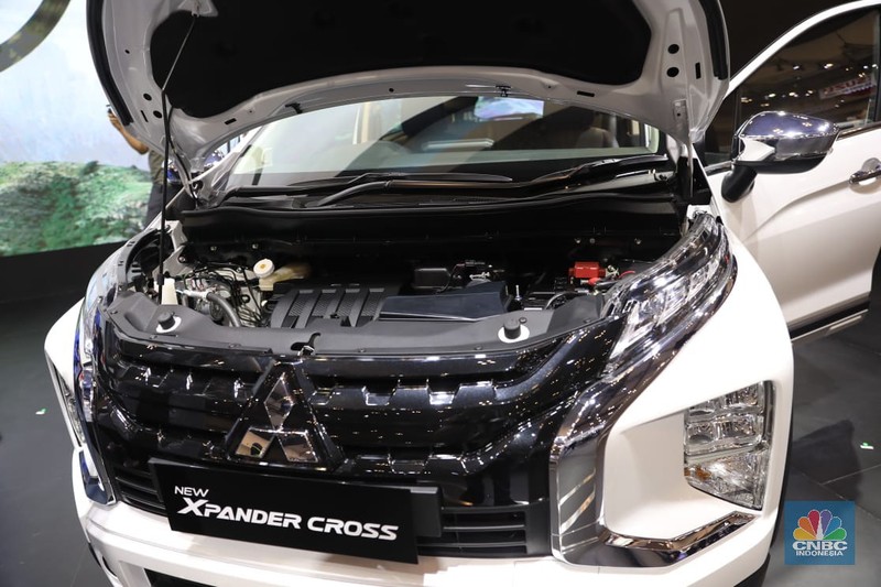 New Xpander di acara GIIAS 2021. (CNBC Indonesia/Muhammad Sabki) New Xpander di acara GIIAS 2021. (CNBC Indonesia/Muhammad Sabki)