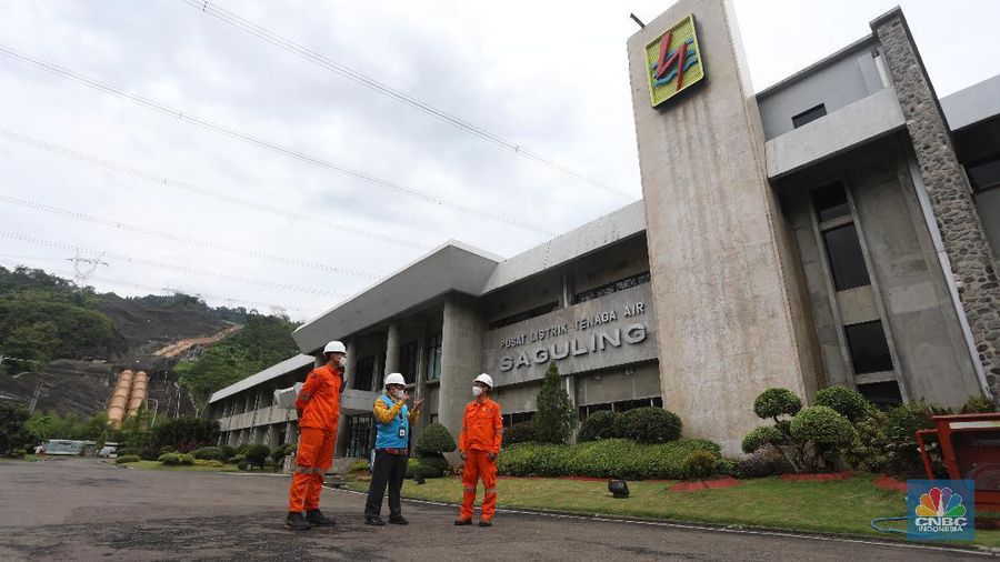 PLTA Saguling (CNBC Indonesia/Andrean Kristianto)