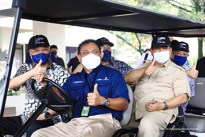 Prabowo pada Kamis (11/11) sukses membawa Perdana Menteri (PM) Malaysia, Dato' Sri Ismail Sabri Yaakob dan Menteri Pertahanan Malaysia, Dato’ Seri Hishammuddin Hussein mengunjungi inhan dalam negeri PT Pindad (Persero) di Bandung, Jawa Barat. Ist Prabowo pada Kamis (11/11) sukses membawa Perdana Menteri (PM) Malaysia, Dato' Sri Ismail Sabri Yaakob dan Menteri Pertahanan Malaysia, Dato’ Seri Hishammuddin Hussein mengunjungi inhan dalam negeri PT Pindad (Persero) di Bandung, Jawa Barat. Ist
