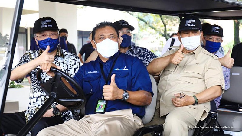 Prabowo pada Kamis (11/11) sukses membawa Perdana Menteri (PM) Malaysia, Dato' Sri Ismail Sabri Yaakob dan Menteri Pertahanan Malaysia, Dato’ Seri Hishammuddin Hussein mengunjungi inhan dalam negeri PT Pindad (Persero) di Bandung, Jawa Barat. Ist