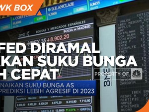 The Fed Diramal Naikkan Suku Bunga Lebih Cepat