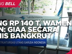Utang Rp 140 T, Wamen BUMN Sebut GIAA Secara Teknis Bangkrut
