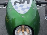 Brummm... Jokowi Jajal Sirkuit Mandalika Pakai Motor Custom