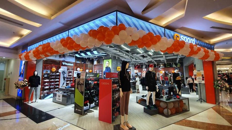 PT Trans Retail Indonesia buka konsep toko ritel olahraga lifestyle SPORD di Trans Studio Mall, Bandung. Ist