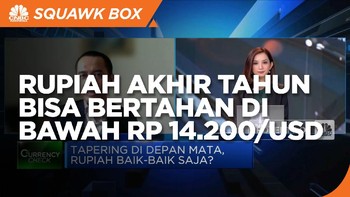 Tapering Off, Rupiah Akhir Tahun Bisa di Bawah Rp 14.200/USD