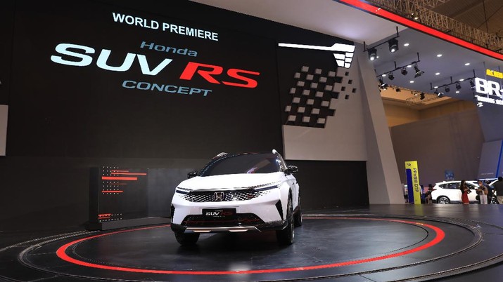 Mobil Konsep di GIIAS 2021, Honda SUV RS(CNBC Indonesia/Muhammad Sabki)