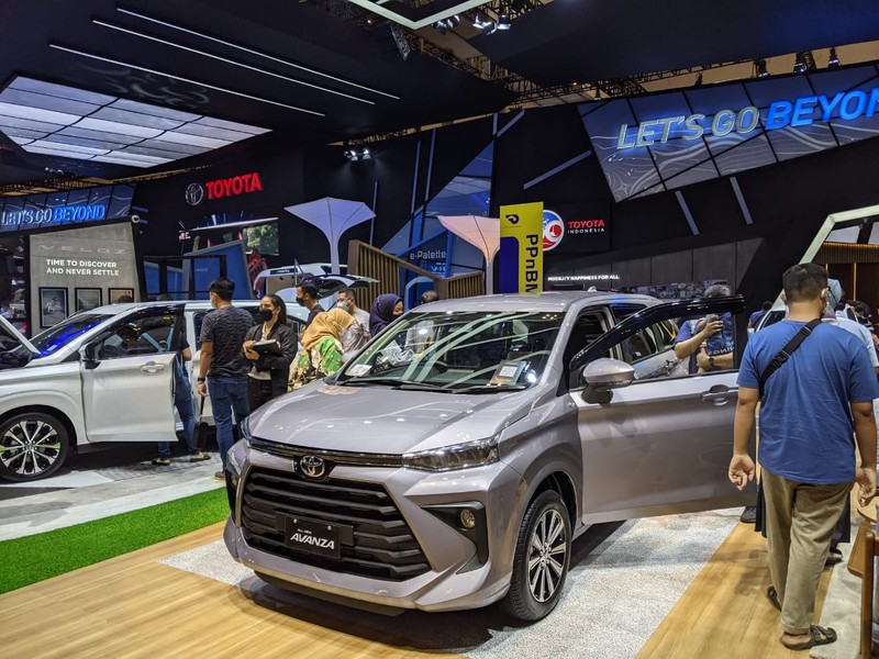 IIMS 2022 di JIExpo, Kemayoran IIMS 2022 di JIExpo, Kemayoran, Jumat (1/4/2022) (CNBC Indonesia/ Tri Susilo)