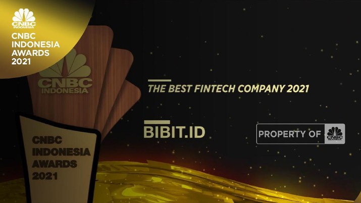 Bibit.id Raih Penghargaan 'The Best Fintech Company 2021'