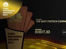 Bibit Dinobatkan Jadi The Best Fintech Company 2021
