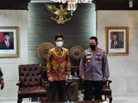 Audiensi dengan Kapolri, Ajaib Dukung Cyber Security di RI