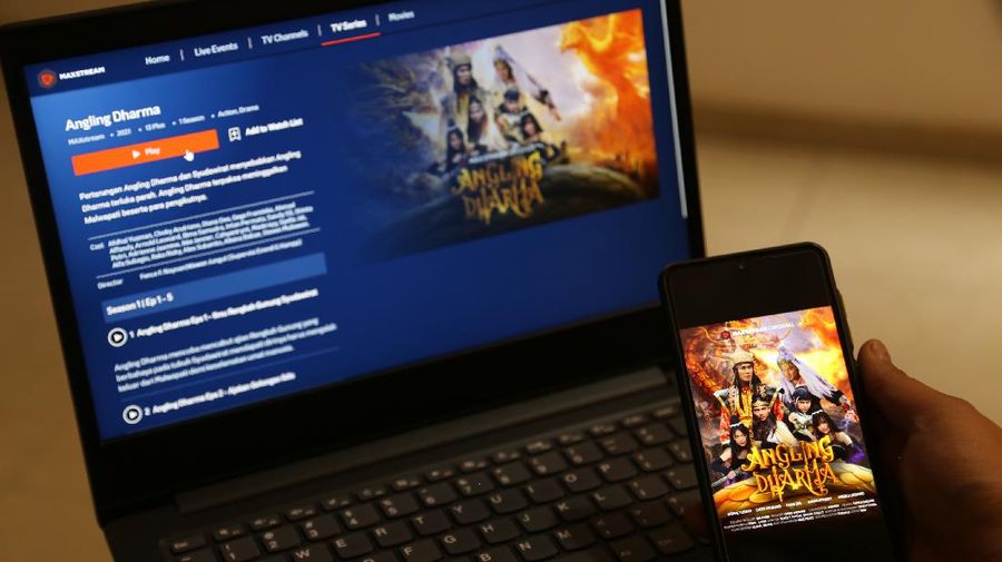 MAXstream Tayangkan Serial Kolosal Angling Dharma