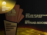 Myriad.Social Raih Best Use of Blockchain In Social App 2021