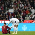 Momen Sedih Ronaldo, Tertunduk Lesu Usai Kalah dari Serbia