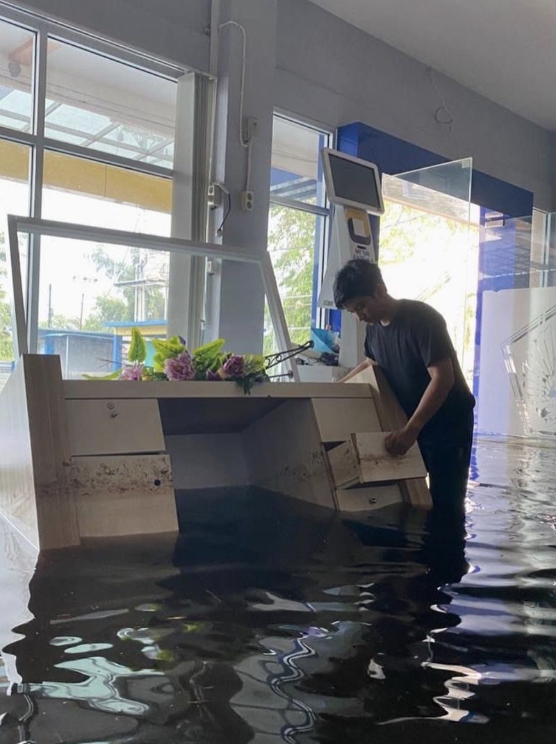 Banjir Sintang (Ist/ Instagram/ditjenpajakri) Banjir Sintang (Ist/ Instagram/ditjenpajakri)