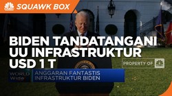 Biden Tandatangani UU Infrastruktur USD 1 Triliun