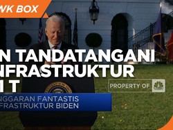 Biden Tandatangani UU Infrastruktur USD 1 Triliun