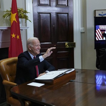 Mesra Banget, Potret Joe Biden-Xi Jinping 'Kopdar' Virtual