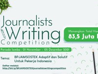 Berhadiah Rp 83,5 Juta, JAMSOSTEK Gelar Lomba Penulisan