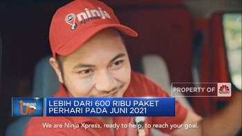Ninja Xpress Catat Pengiriman Lebih Dari 600 Ribu Paket/hari