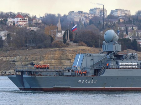 Begini kronologi ukraina tenggelamkan kapal perang rusia
