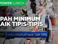 Upah Minimum Ditetapkan Naik Tipis 1,09%