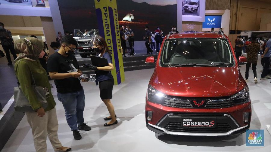 Wuling Confero S (CNBC Indonsia/Andrean Kristianto)