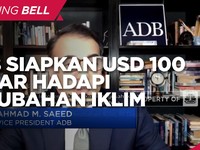 ADB Siapkan USD 100 M Atasi Perubahan Iklim,RI Dapat Berapa ?