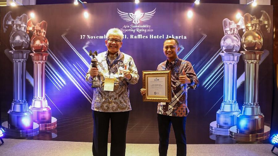 bank bjb Raih Predikat Platinum Rank Asia Sustainability Reporting Rating 2021