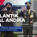 Jokowi Lantik Panglima TNI Jenderal Andika Perkasa