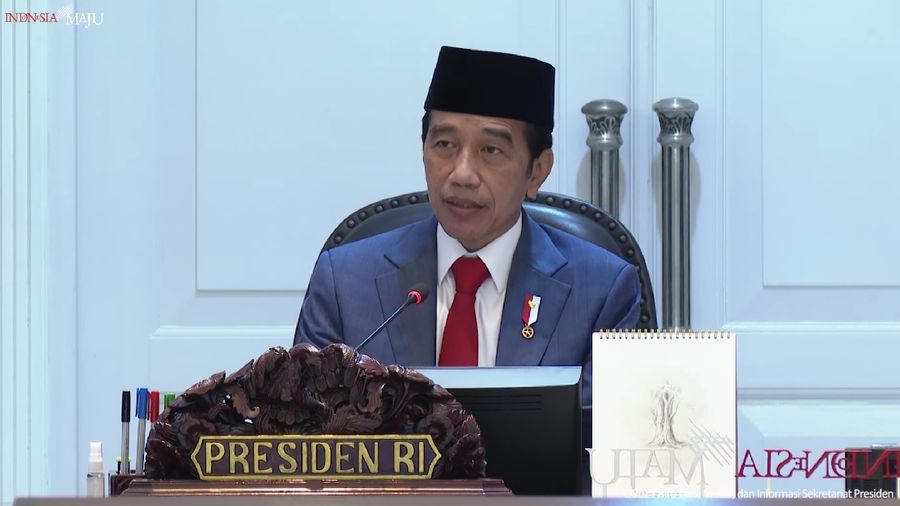 Pengantar Presiden RI Pada Sidang Kabinet Paripurna, Istana Merdeka, 17 November 2021