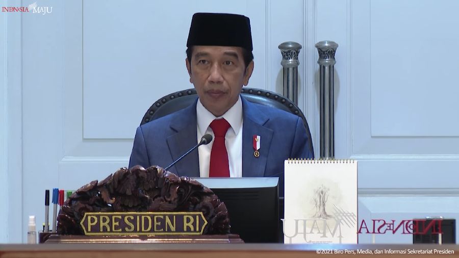 Pengantar Presiden RI Pada Sidang Kabinet Paripurna, Istana Merdeka, 17 November 2021