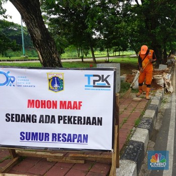 Penampakan Lubang-Lubang Sumur Rp400 Miliar di DKI