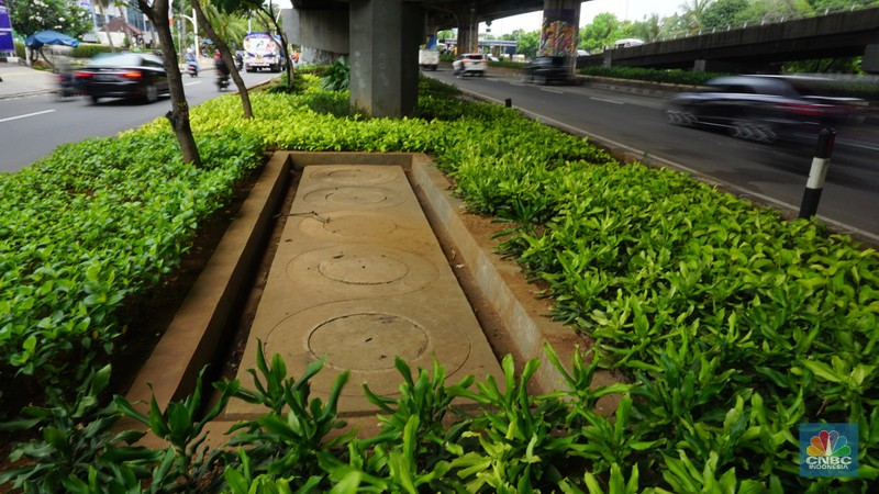 Sumur Resapan DKI (CNBC Indonesia/Tri Susilo) Sumur Resapan DKI (CNBC Indonesia/Tri Susilo)