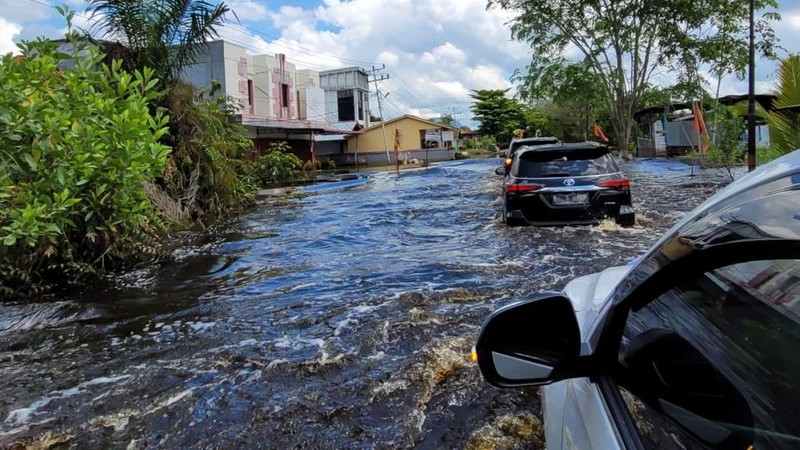 Banjir di Sintang dan Melawi (Biro Pers Kementerian PUPR)