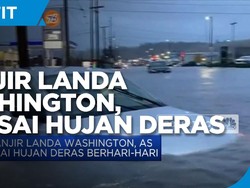 Banjir Landa Washington, AS Usai Hujan Deras Berhari-Hari