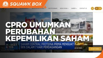 Market Bites: CPRO Umumkan Perubahan Kepemilikan Saham